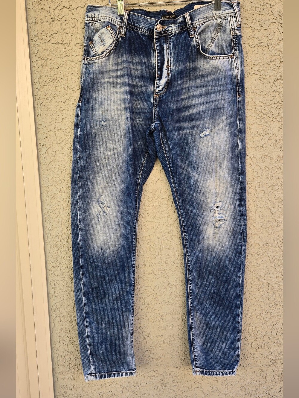 Antony Morato Distressed Blue Jeans - Slim Fit